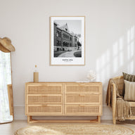 Santa Ana Portrait B&W Poster