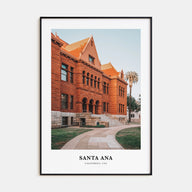 Santa Ana Portrait Color Poster