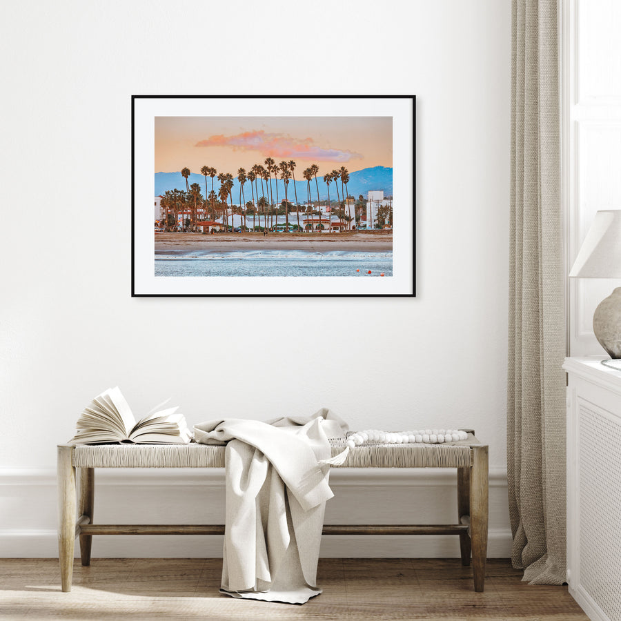Santa Barbara Landscape Color Poster