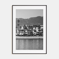 Santa Barbara Photo B&W No 1 Poster