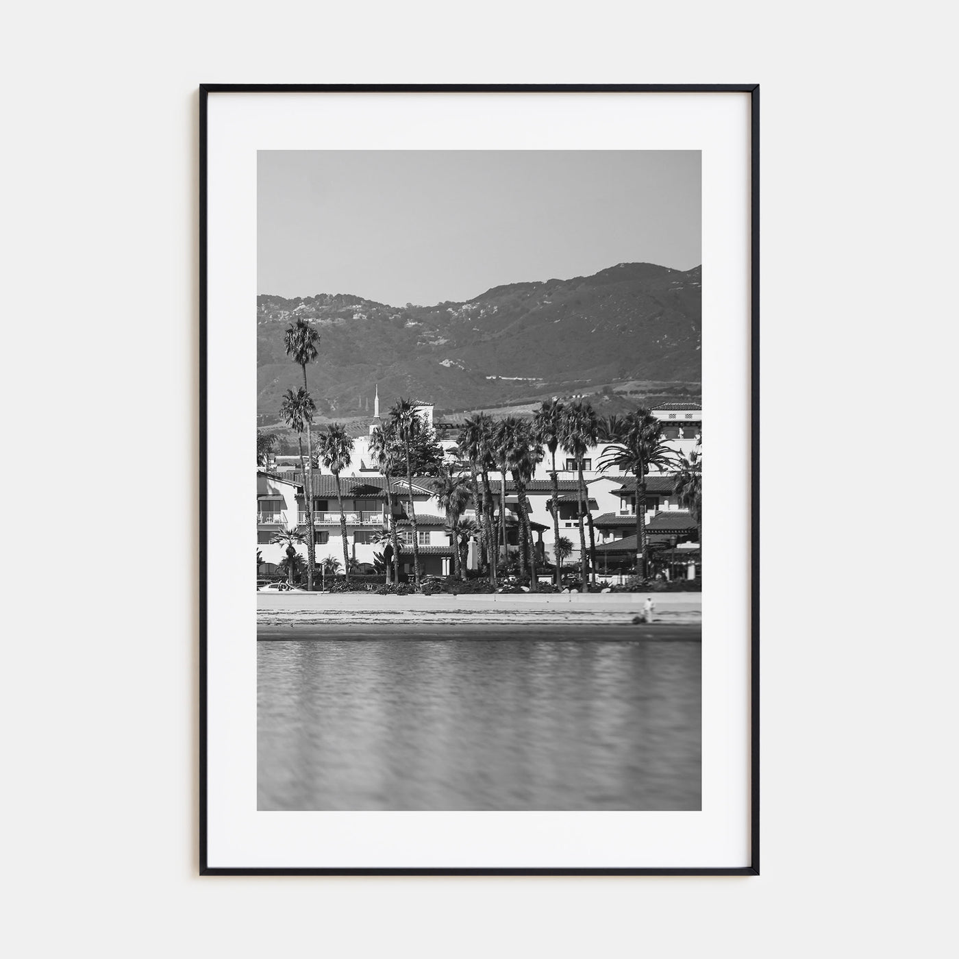 Santa Barbara Photo B&W No 1 Poster