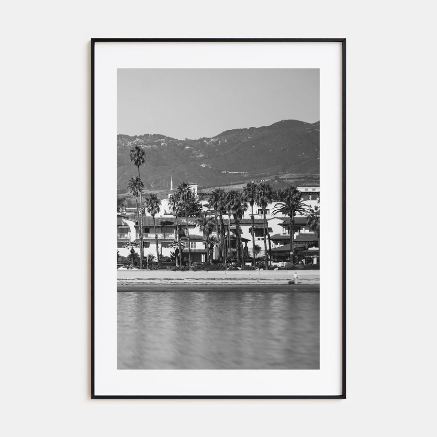 Santa Barbara Photo B&W No 1 Poster
