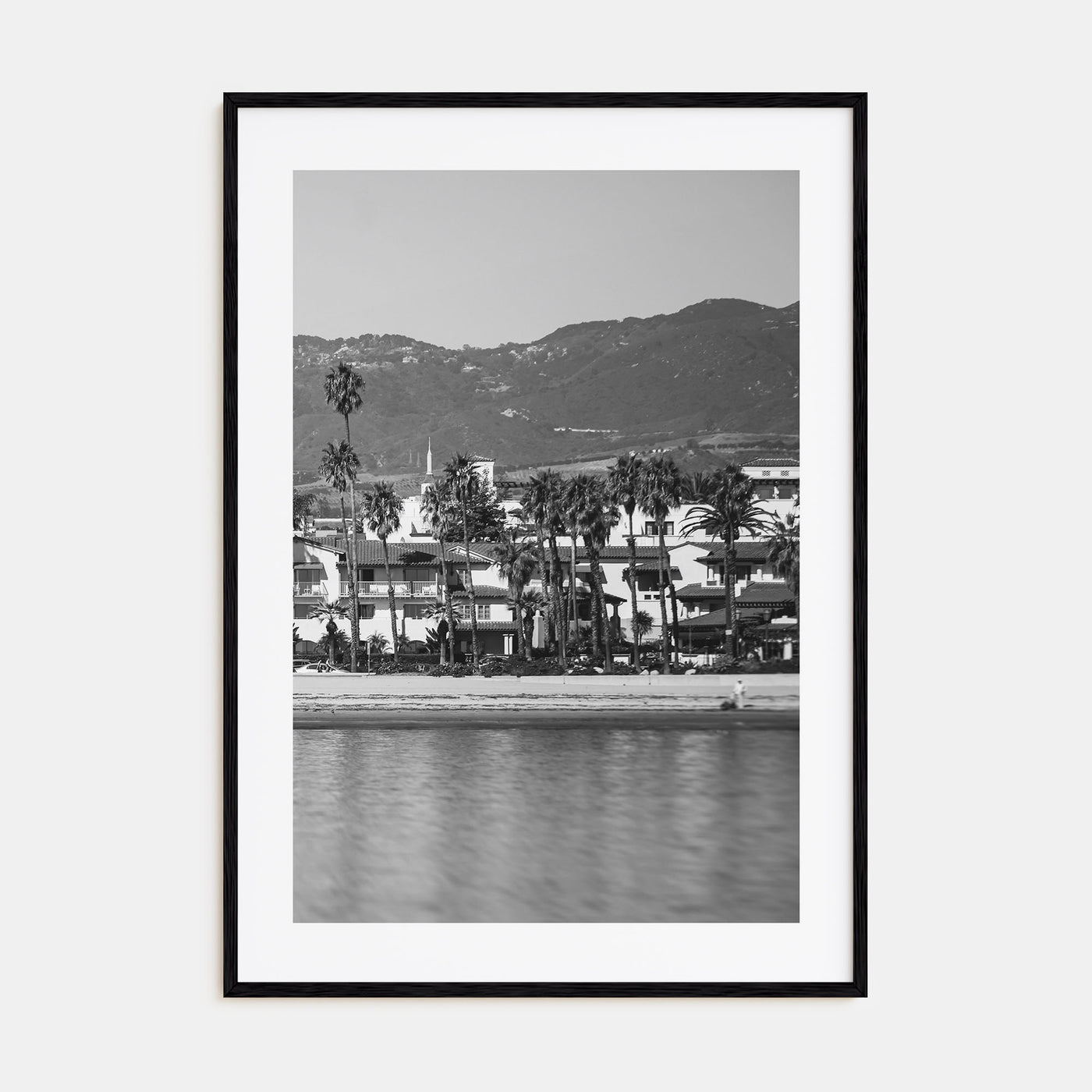 Santa Barbara Photo B&W No 1 Poster