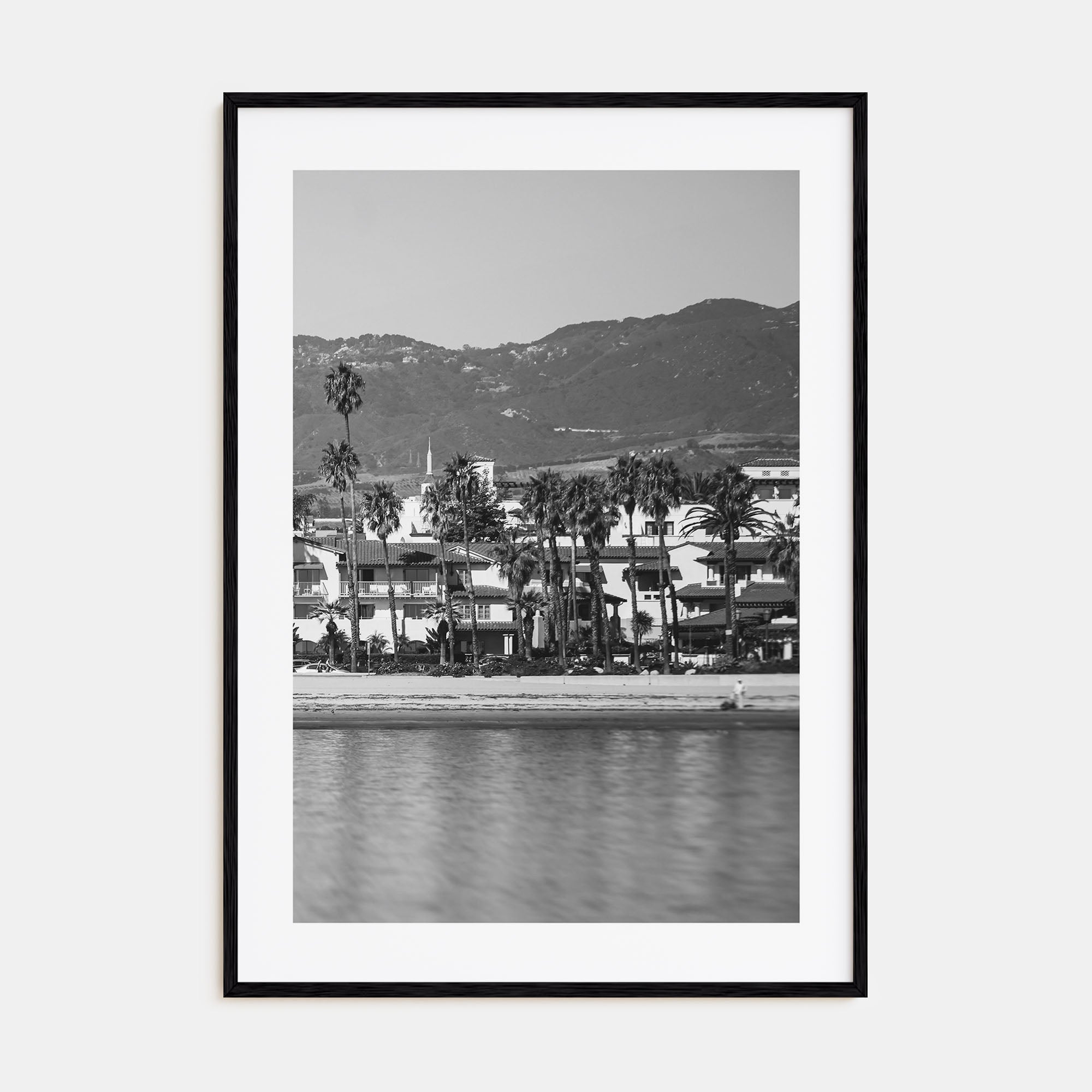 Santa Barbara Photo B&W No 1 Poster