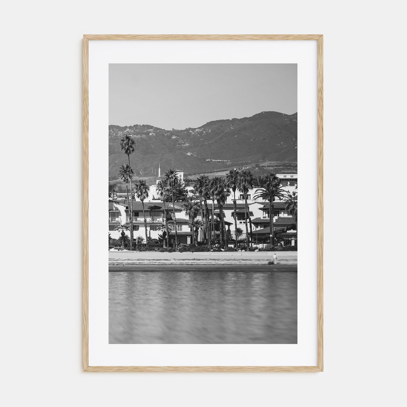 Santa Barbara Photo B&W No 1 Poster