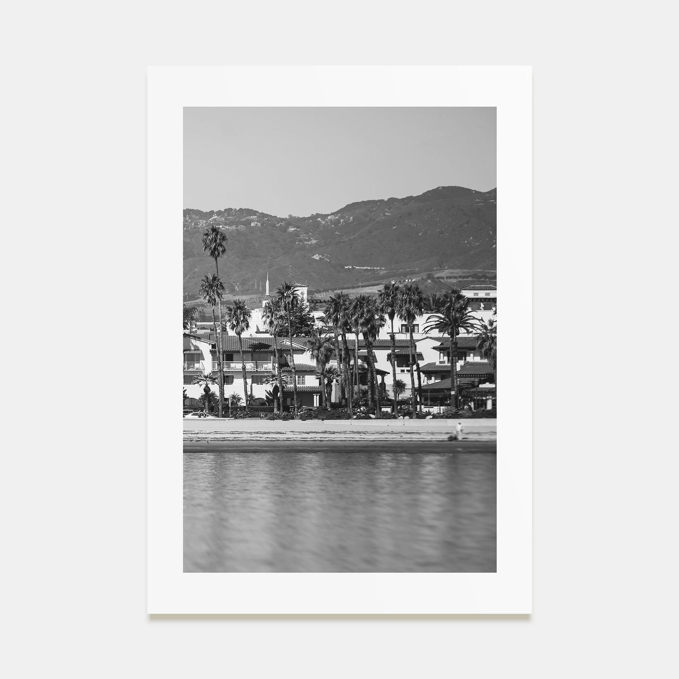 Santa Barbara Photo B&W No 1 Poster