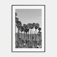 Santa Barbara Photo B&W No 2 Poster