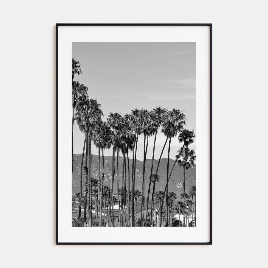 Santa Barbara Photo B&W No 2 Poster