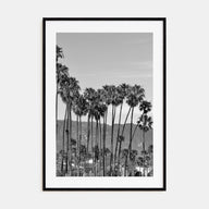 Santa Barbara Photo B&W No 2 Poster