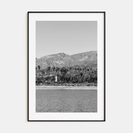 Santa Barbara Photo B&W No 3 Poster