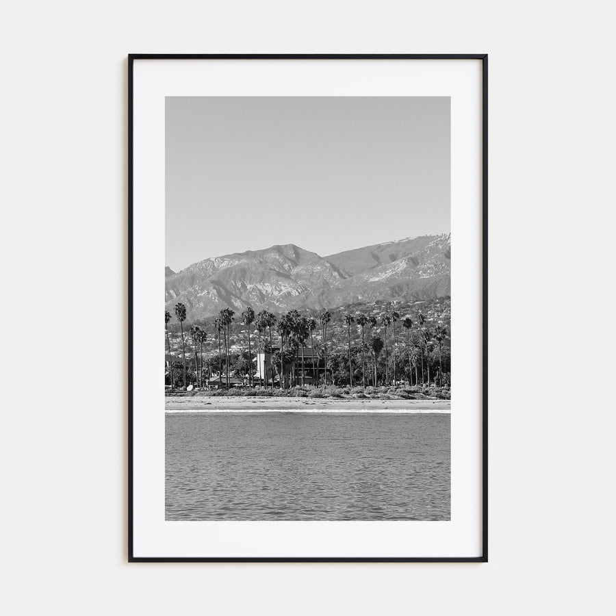 Santa Barbara Photo B&W No 3 Poster