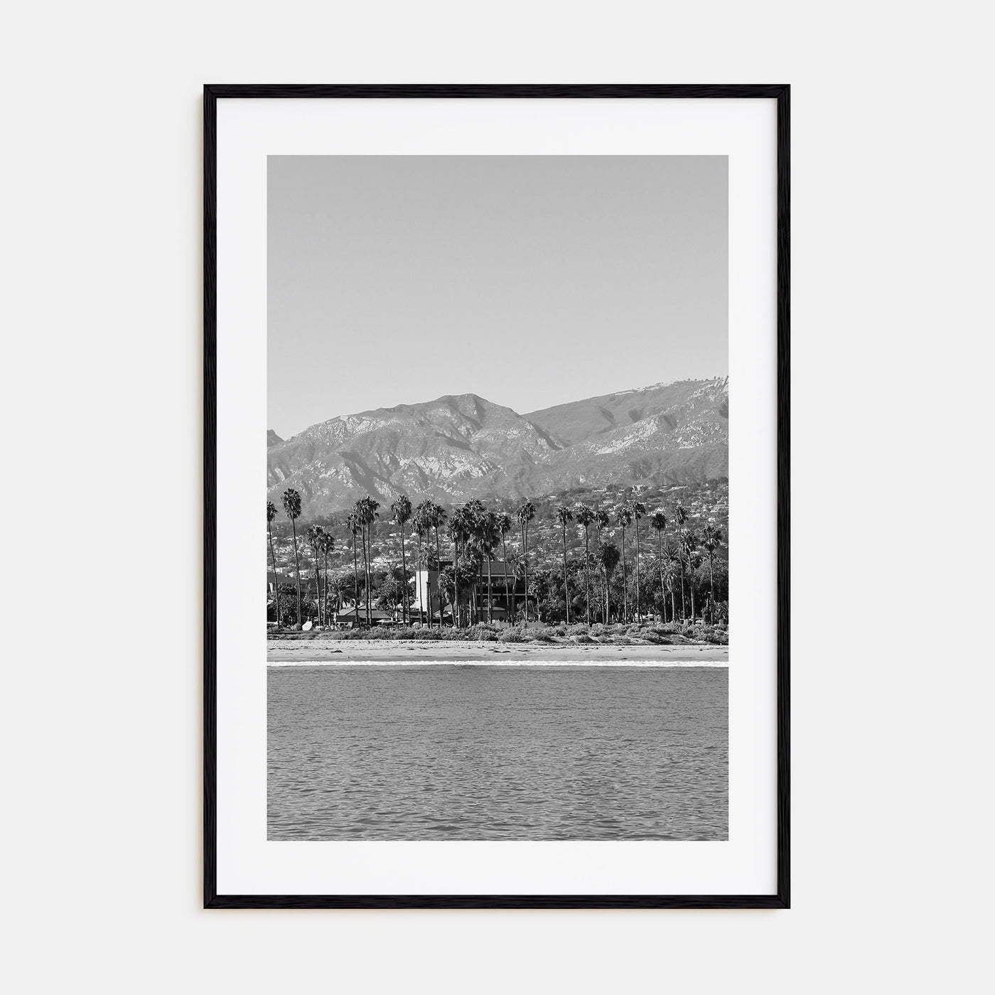 Santa Barbara Photo B&W No 3 Poster