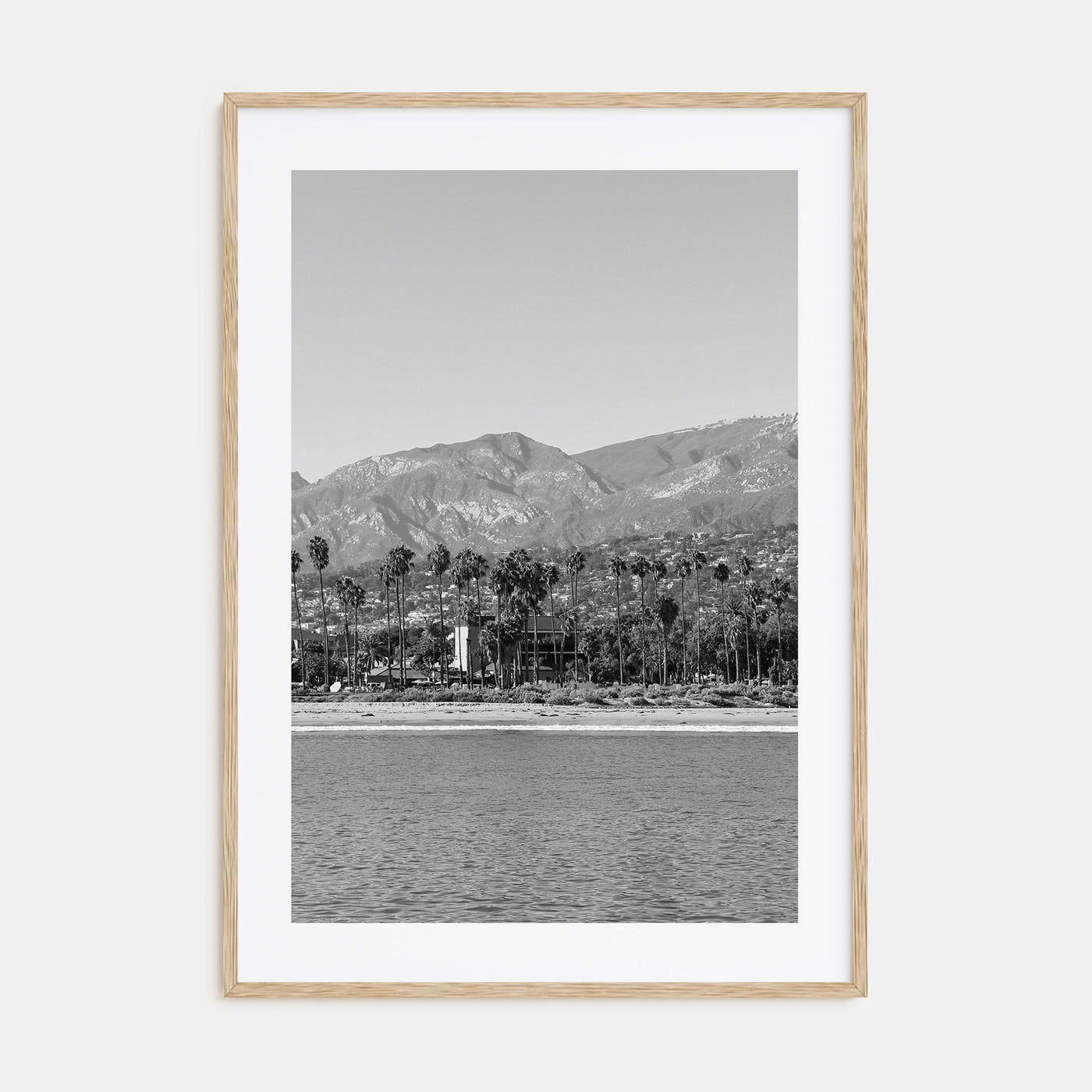 Santa Barbara Photo B&W No 3 Poster