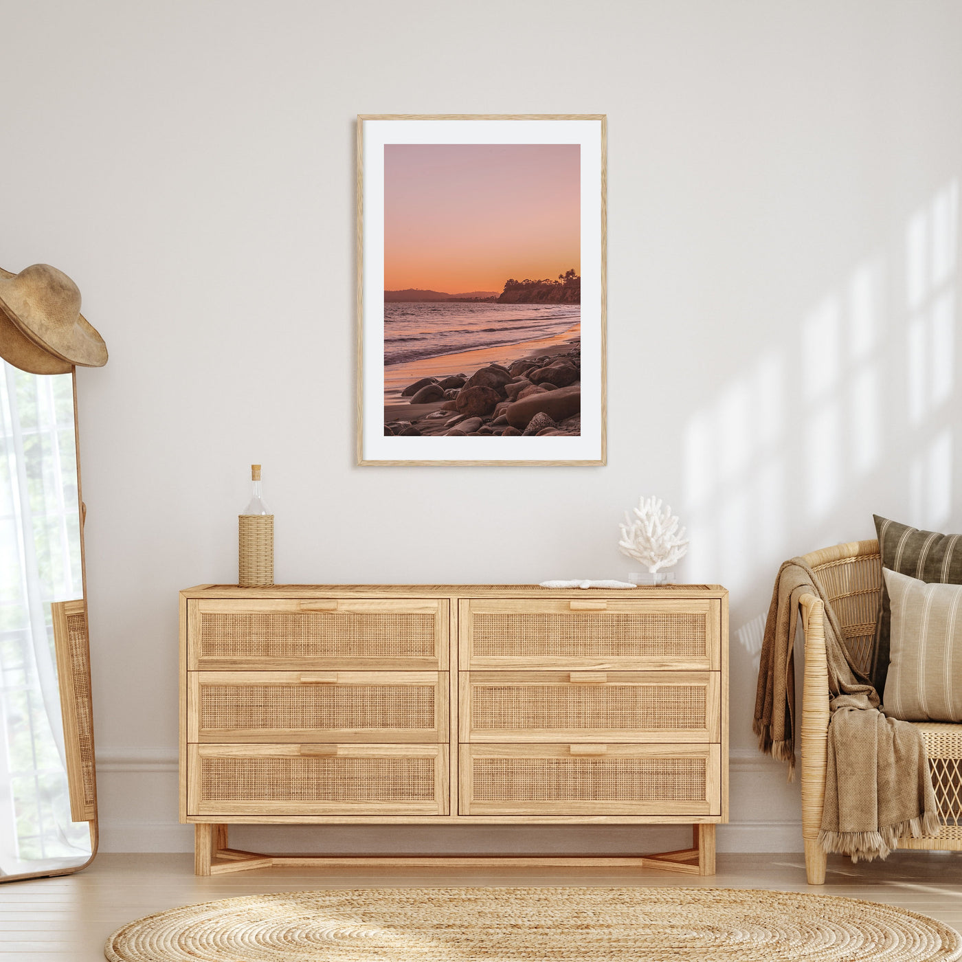 Santa Barbara Photo Color No 2 Poster