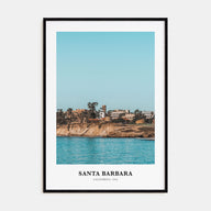 Santa Barbara Portrait Color No 2 Poster