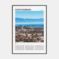 Santa Barbara Travel Color No 1 Poster