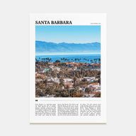 Santa Barbara Travel Color No 1 Poster
