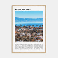 Santa Barbara Travel Color No 1 Poster
