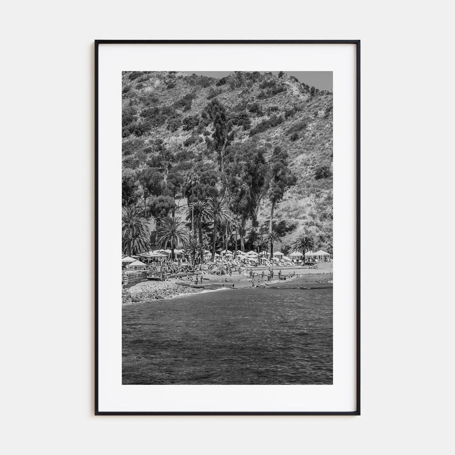 Santa Catalina Island Photo B&W Poster