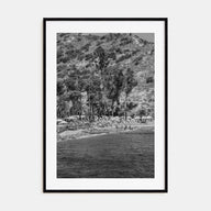 Santa Catalina Island Photo B&W Poster