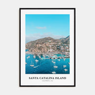 Santa Catalina Island Portrait Color Poster