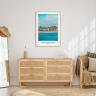 Santa Cruz County Portrait Color Poster