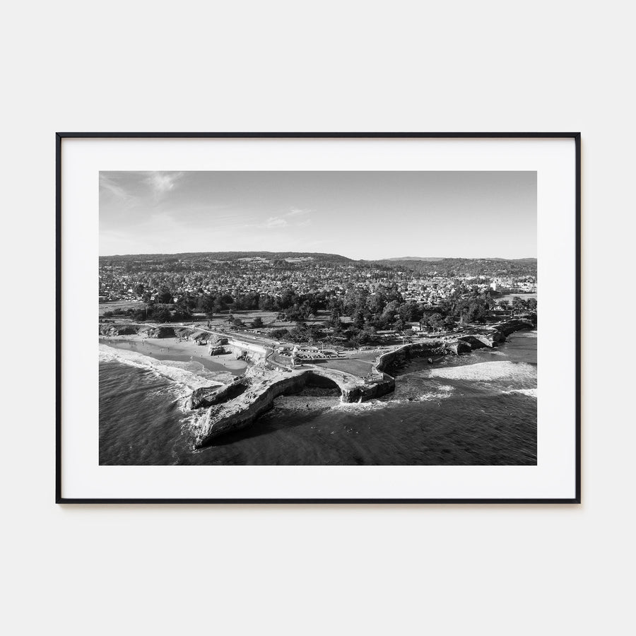 Santa Cruz Landscape B&W Poster