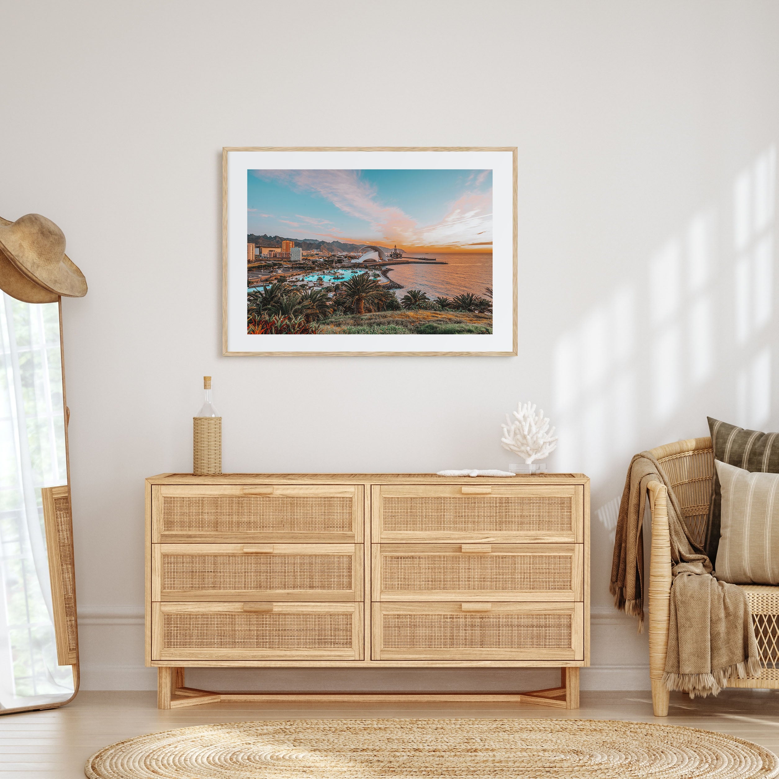 Santa Cruz Landscape Color Poster