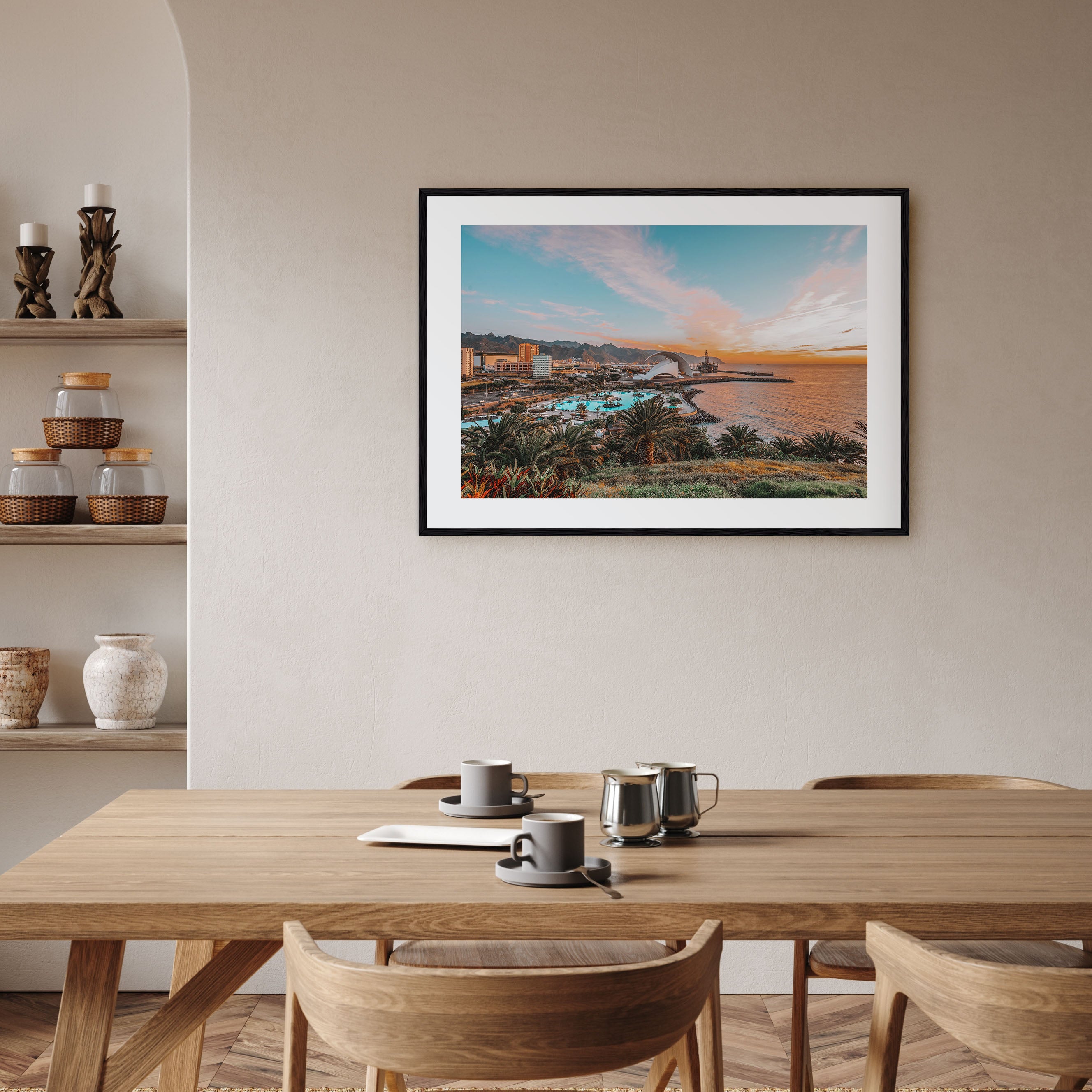 Santa Cruz Landscape Color Poster