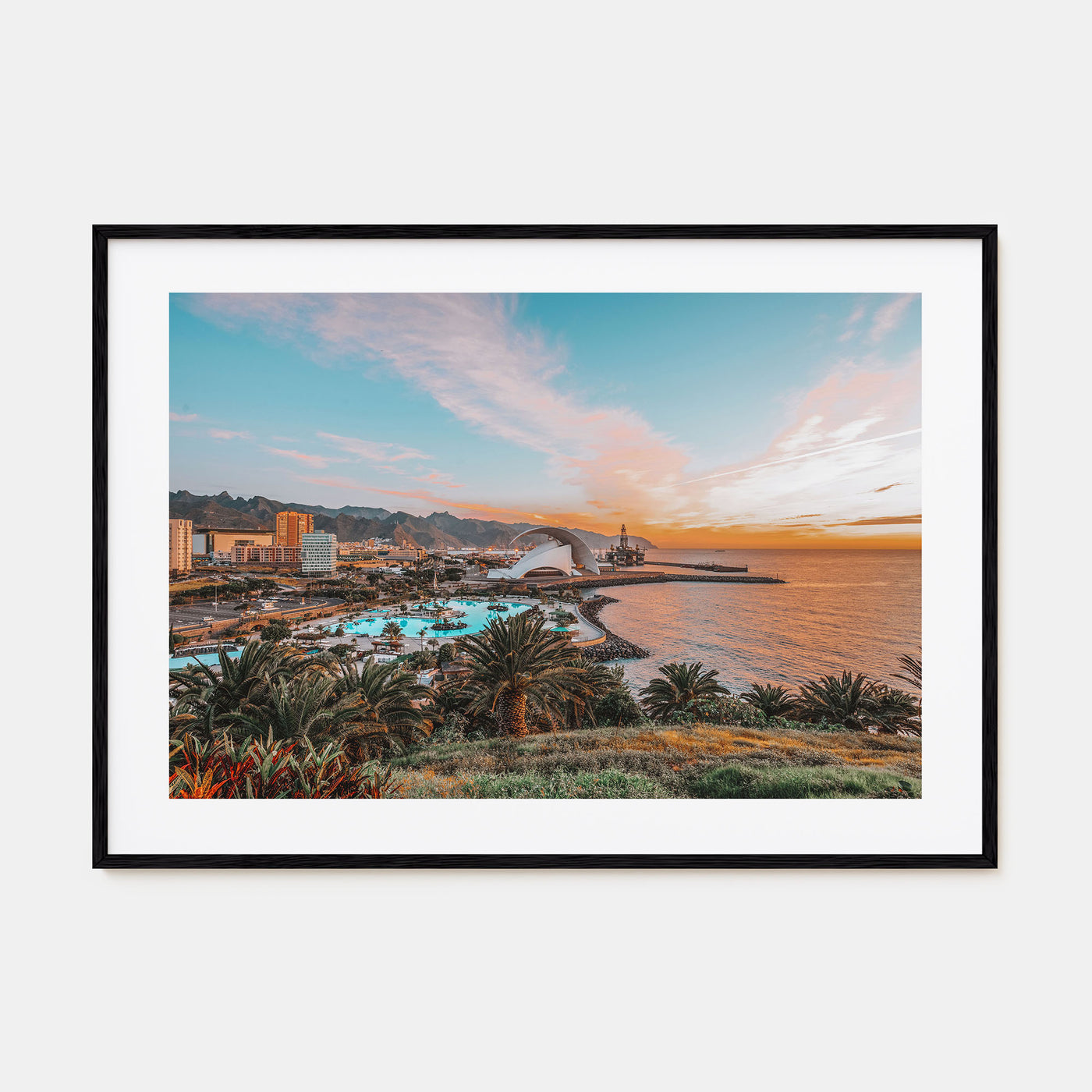 Santa Cruz Landscape Color Poster
