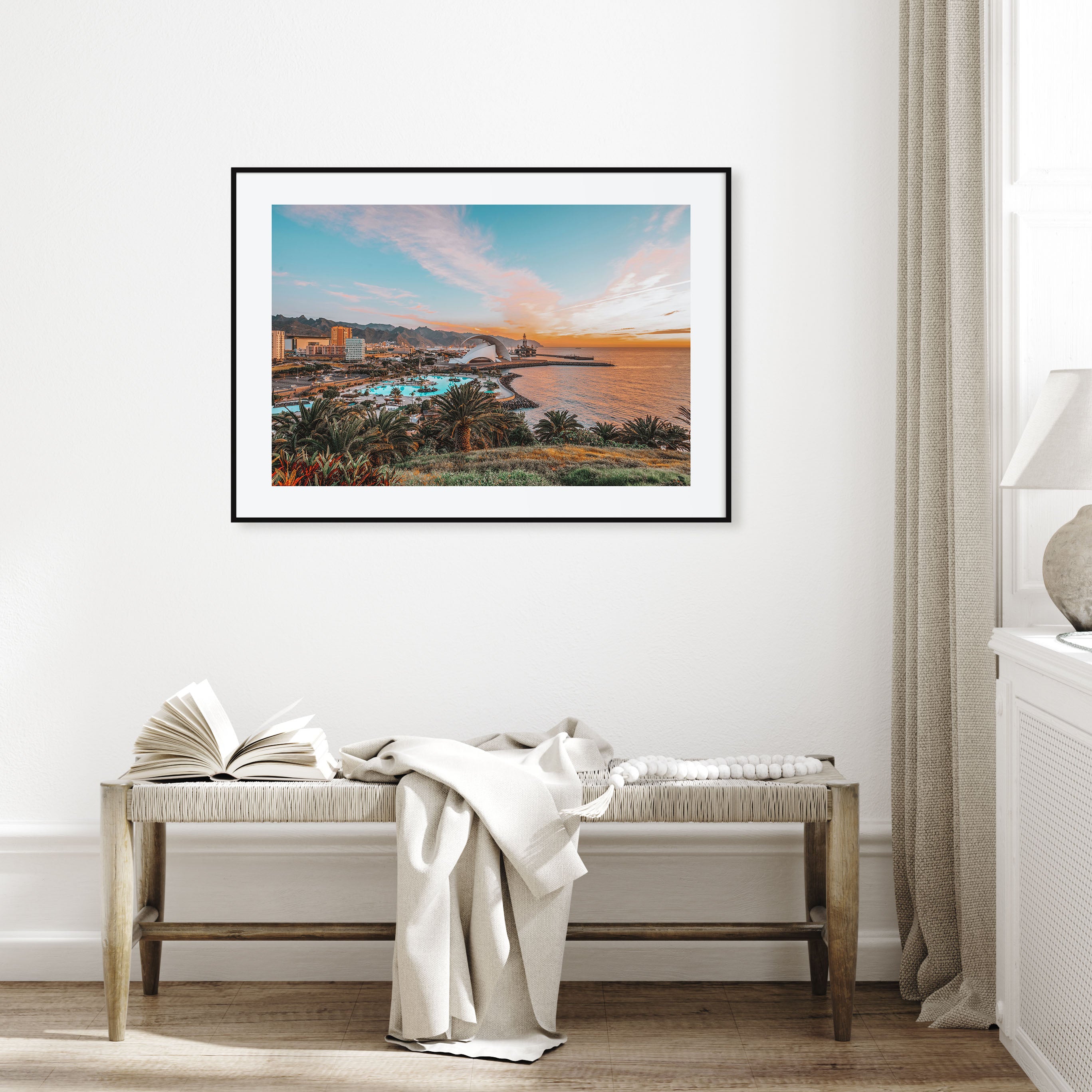 Santa Cruz Landscape Color Poster