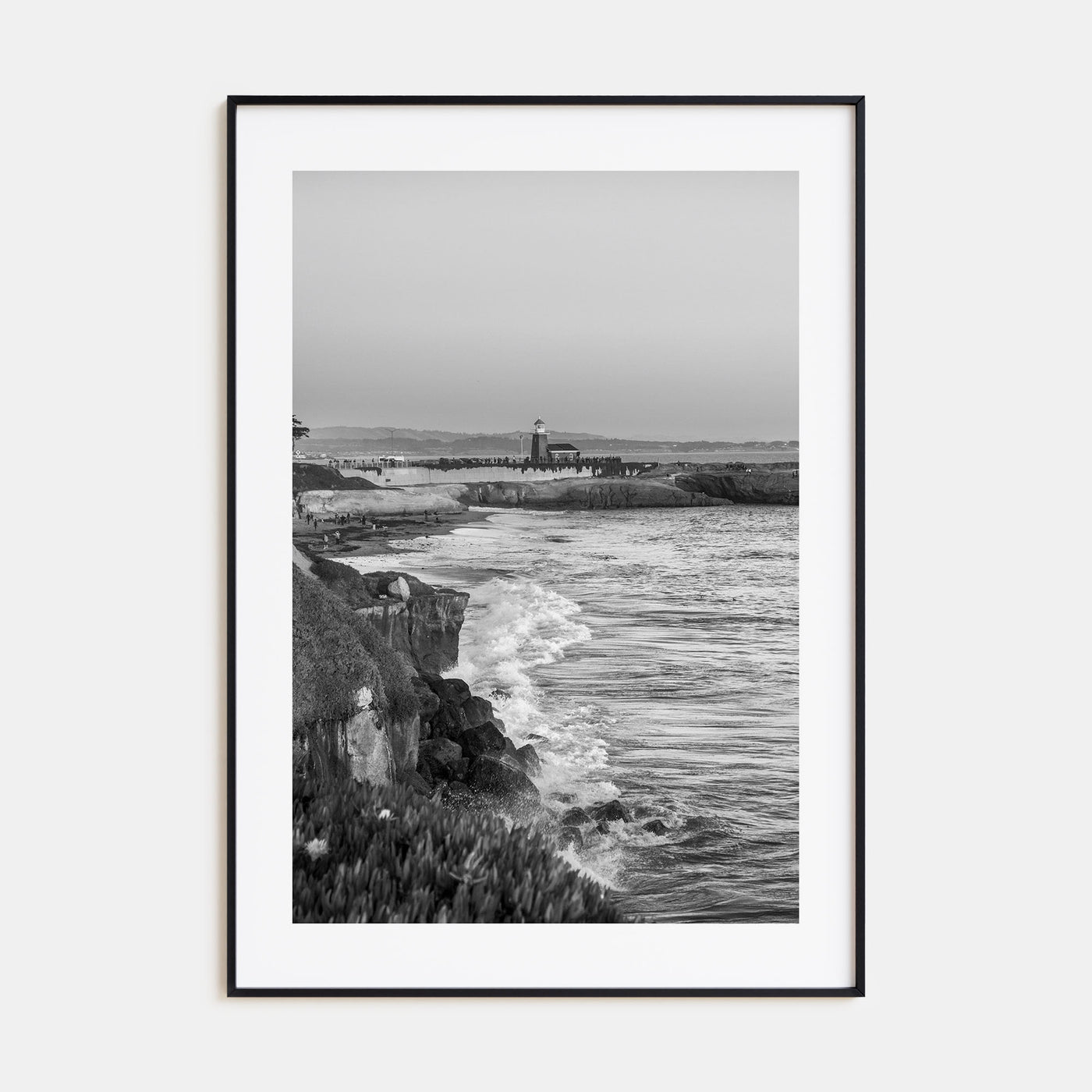 Santa Cruz Photo B&W No 2 Poster