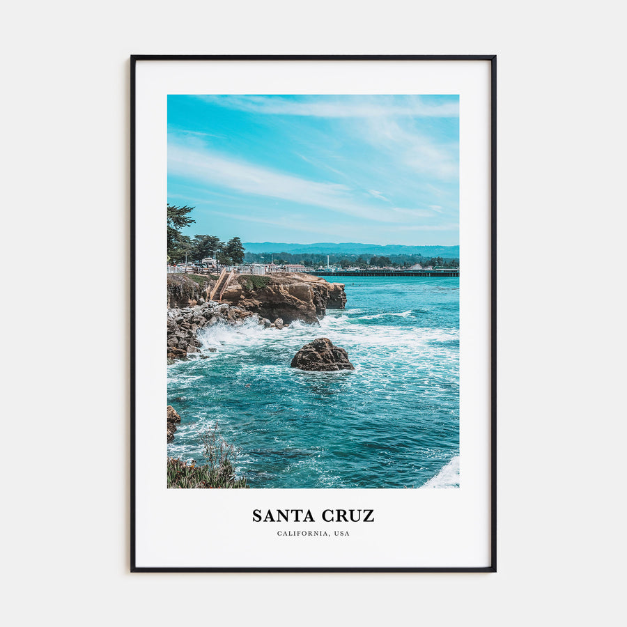 Santa Cruz Portrait Color No 2 Poster