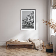 Santa Fe Photo B&W Poster