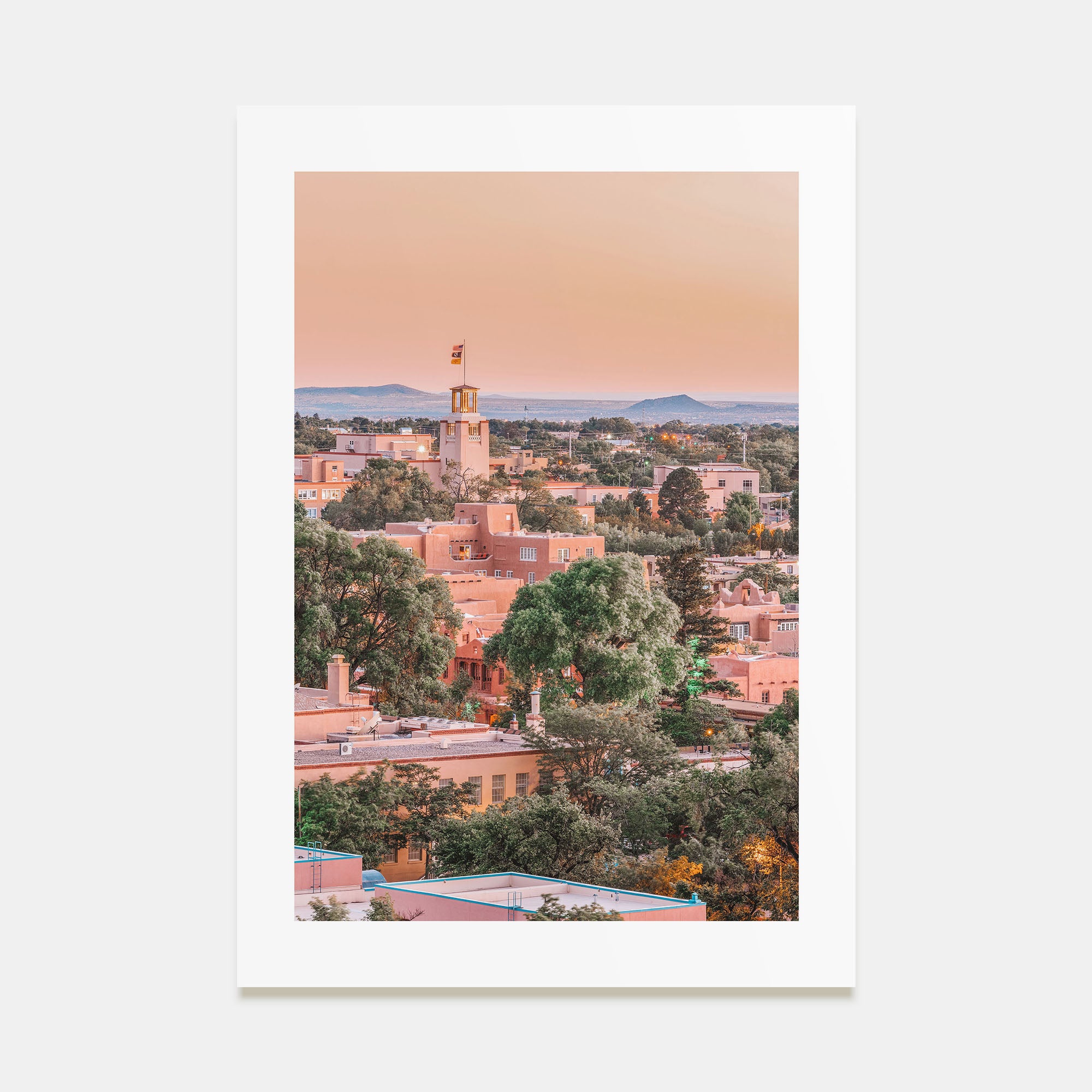 Santa Fe Photo Color Poster