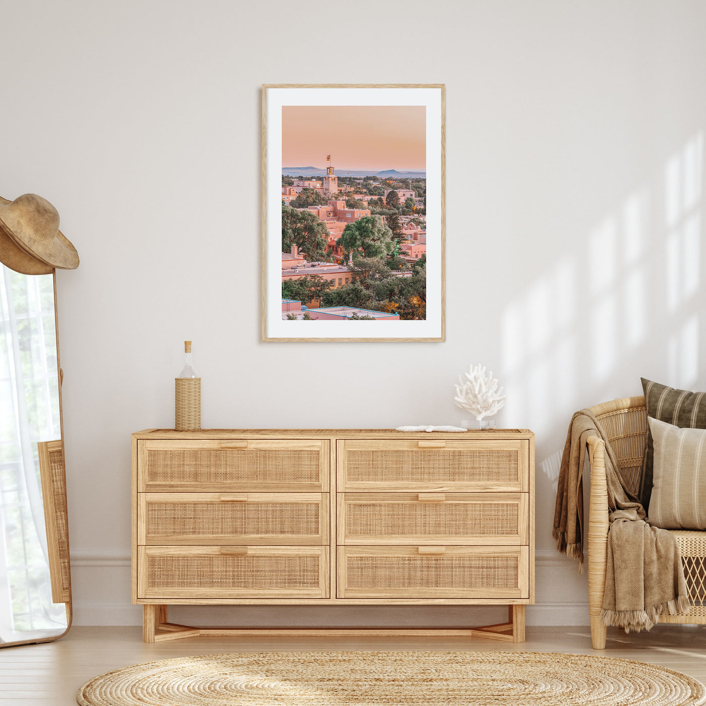 Santa Fe Photo Color Poster