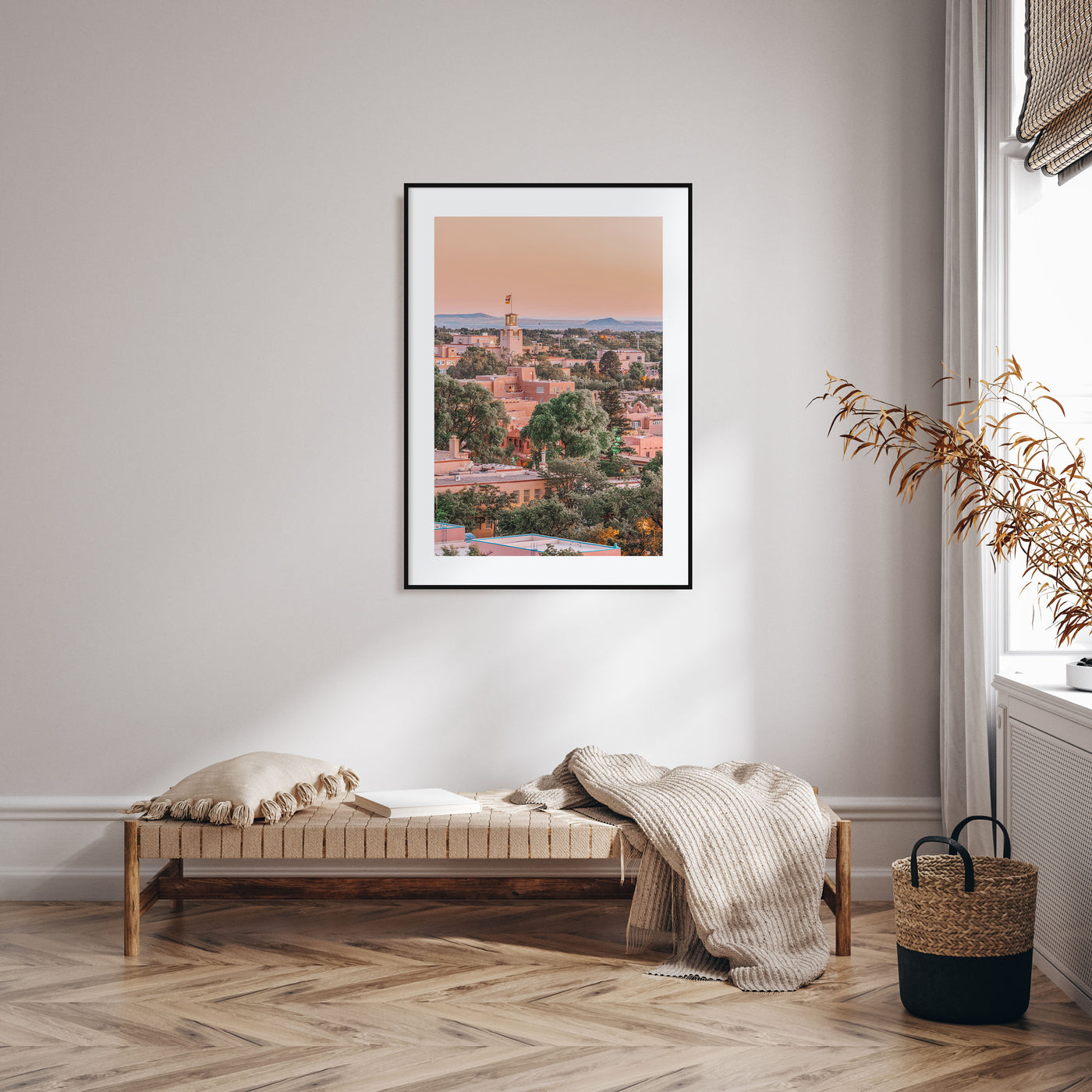 Santa Fe Photo Color Poster