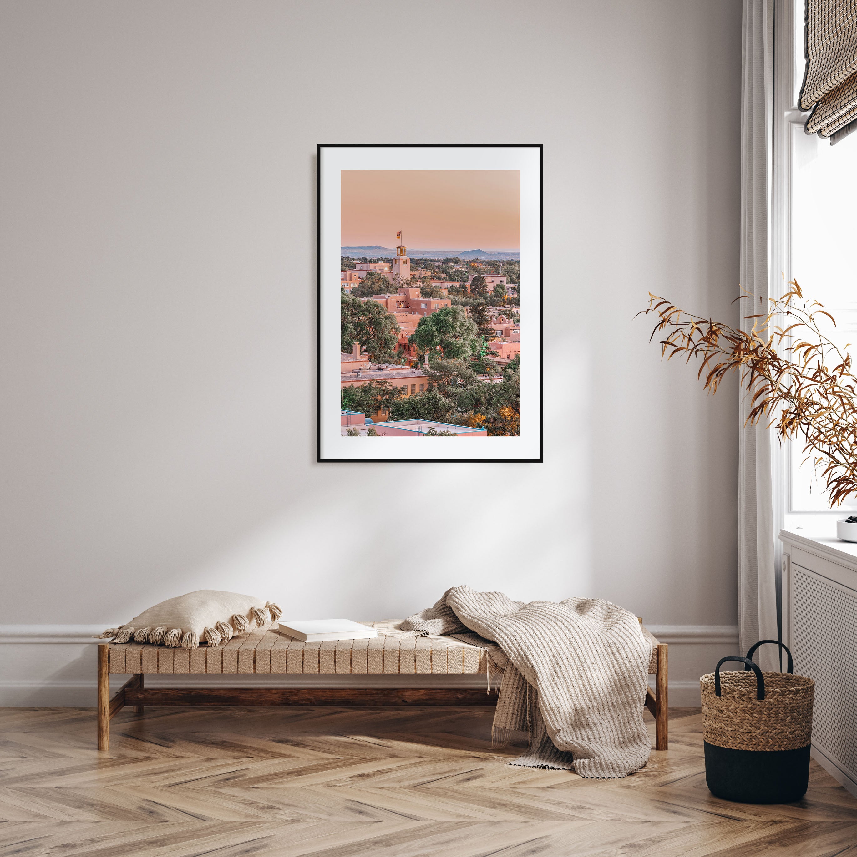 Santa Fe Photo Color Poster