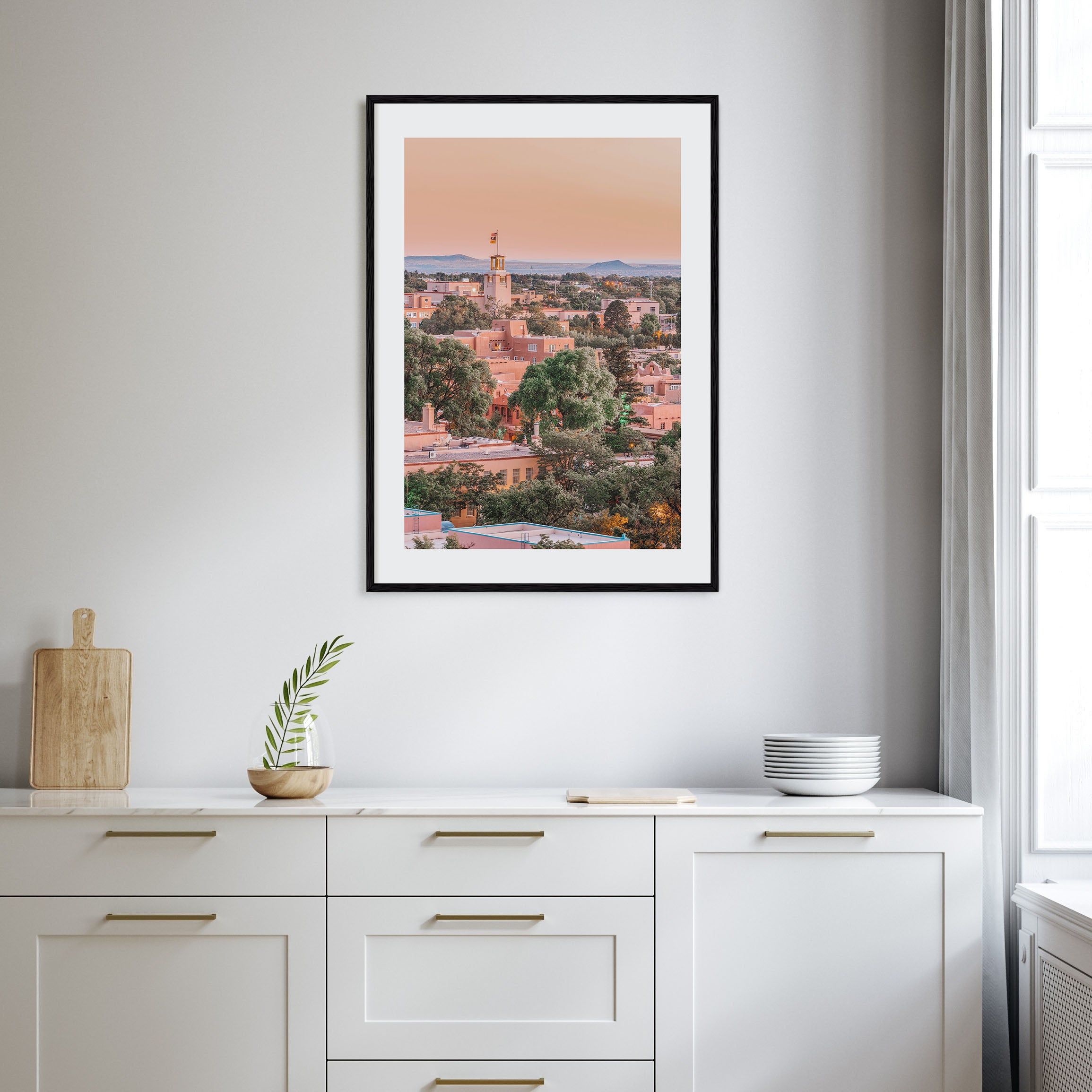 Santa Fe Photo Color Poster