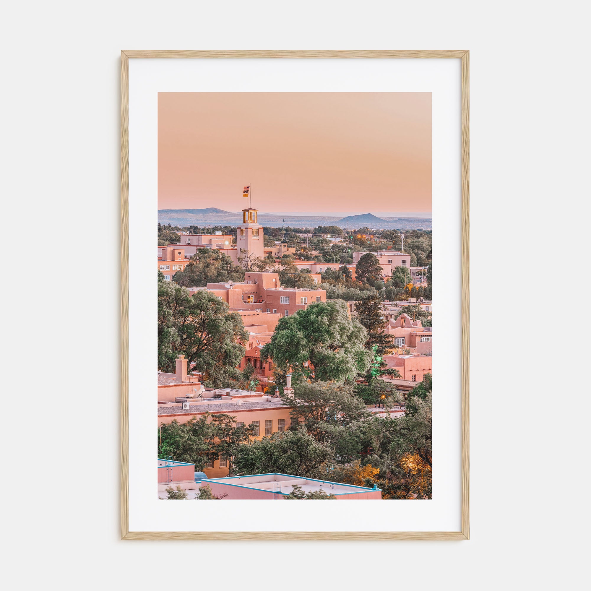 Santa Fe Photo Color Poster