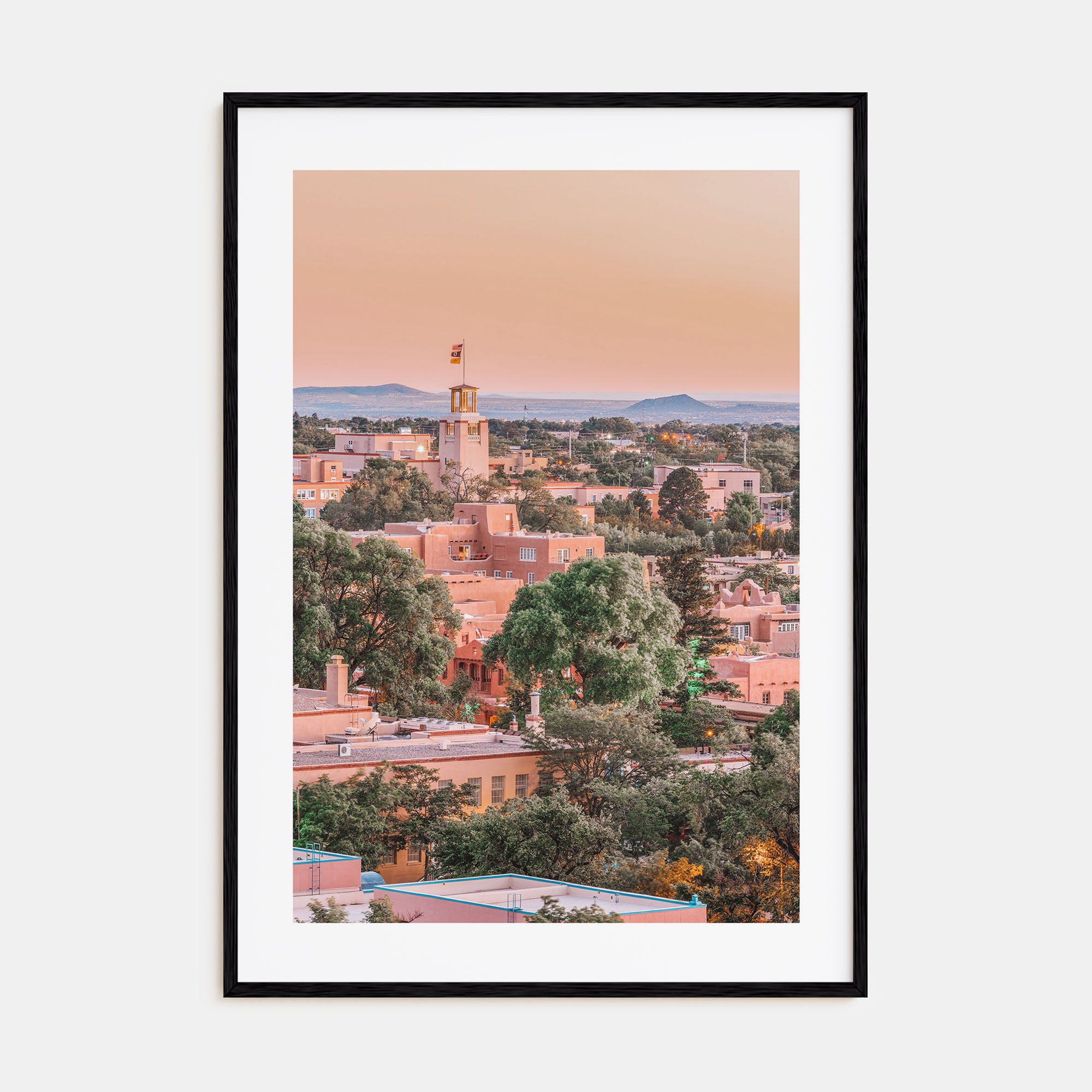 Santa Fe Photo Color Poster