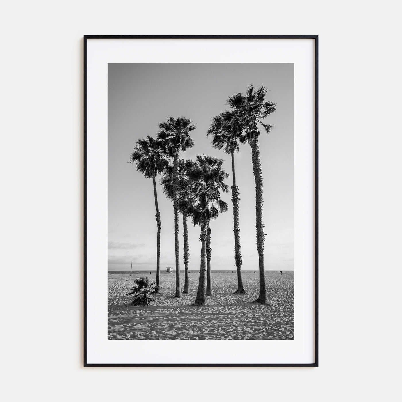 Santa Monica Photo B&W No 3 Poster