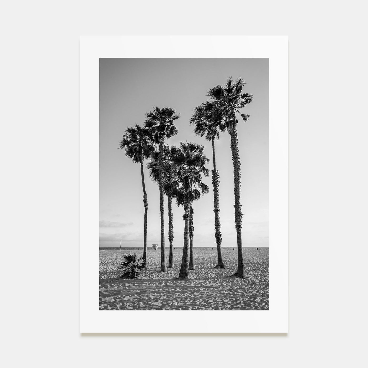 Santa Monica Photo B&W No 3 Poster