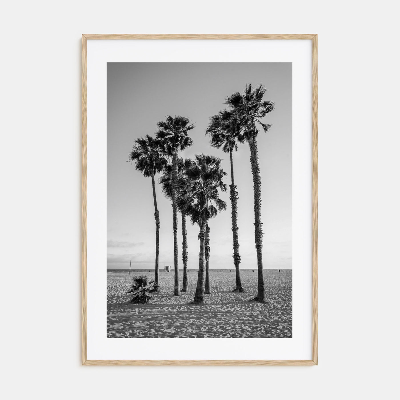 Santa Monica Photo B&W No 3 Poster