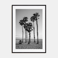 Santa Monica Photo B&W No 3 Poster