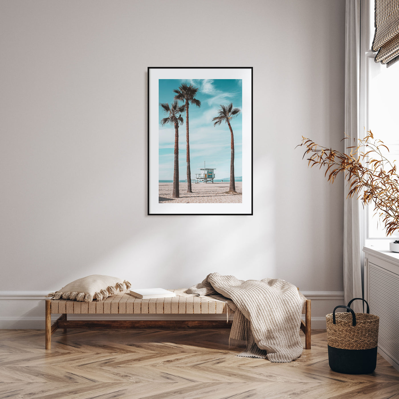 Santa Monica Photo Color No 3 Poster