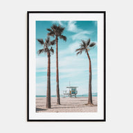 Santa Monica Photo Color No 3 Poster