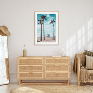 Santa Monica Photo Color No 3 Poster