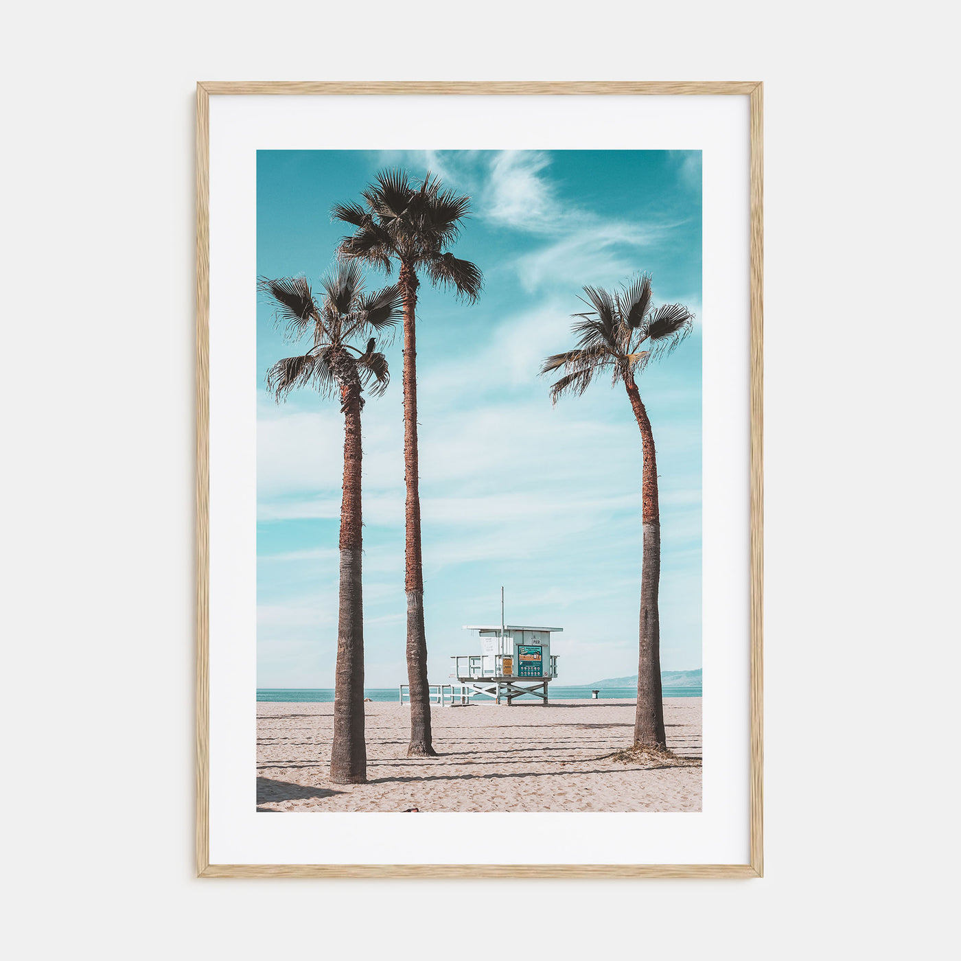 Santa Monica Photo Color No 3 Poster