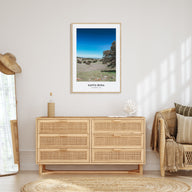 Santa Rosa Portrait Color No 2 Poster